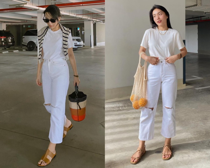 Cao chưa đến 1m60, Hà Trúc thường diện 4 kiểu quần dài tôn dáng - Ảnh 3. Cao chưa đến 1m60, Hà Trúc thường diện 4 kiểu quần dài tôn dáng - Ảnh 3.
