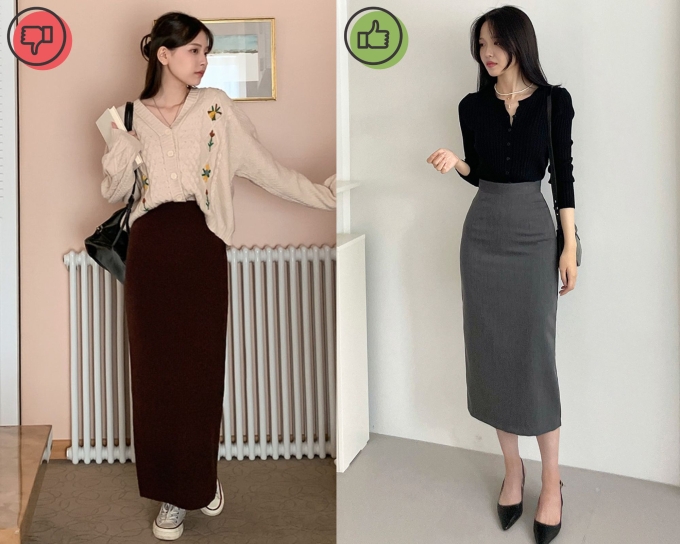 4 kiểu chân váy "dìm" chiều cao, nàng thấp bé cần tránh xa - Ảnh 5. 4 kiểu chân váy "dìm" chiều cao, nàng thấp bé cần tránh xa - Ảnh 5.
