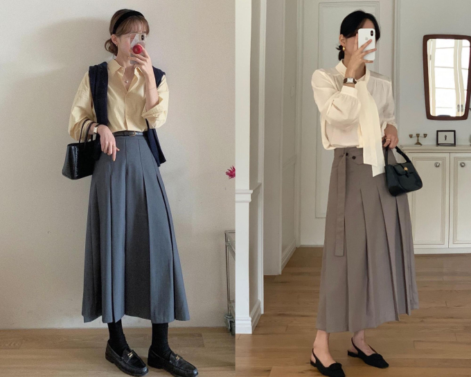 4 mẫu chân váy nàng công sở nhất định nên sắm để mặc đẹp và sang hơn - Ảnh 4. 4 mẫu chân váy nàng công sở nhất định nên sắm để mặc đẹp và sang hơn - Ảnh 4.